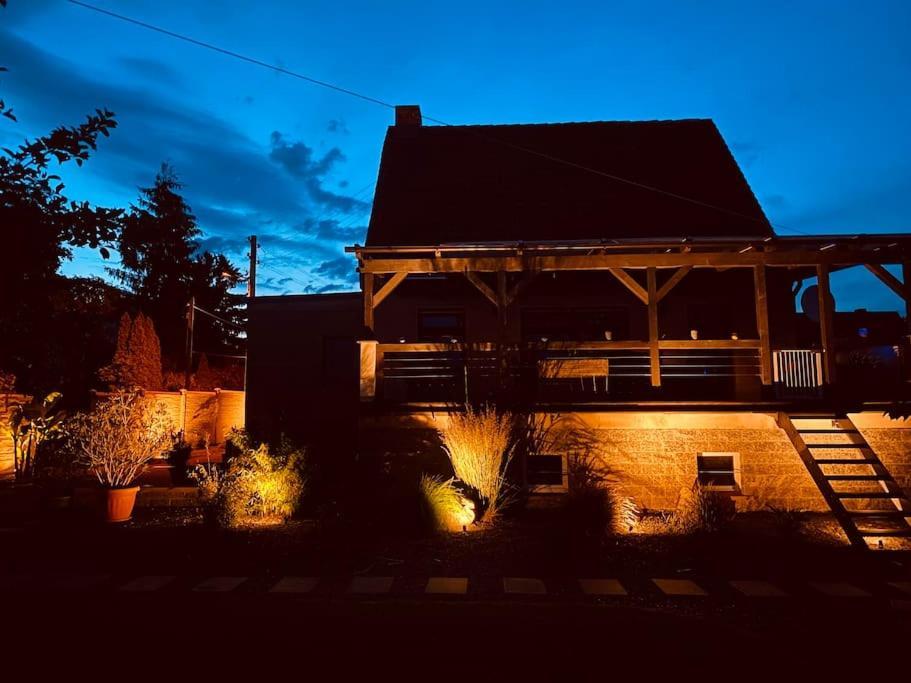 Pool, Sauna Und Blick Ins Gruene Wittenberg ภายนอก รูปภาพ