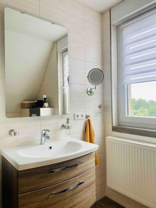 Pool, Sauna Und Blick Ins Gruene Wittenberg ภายนอก รูปภาพ