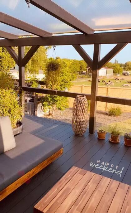 Pool, Sauna Und Blick Ins Gruene Wittenberg ภายนอก รูปภาพ