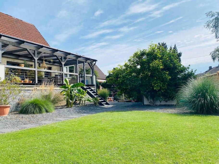 Pool, Sauna Und Blick Ins Gruene Wittenberg ภายนอก รูปภาพ